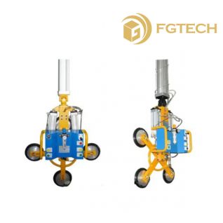 Full Pneumatic Drive Plate Manipulator with Pneumatic Glass Movement