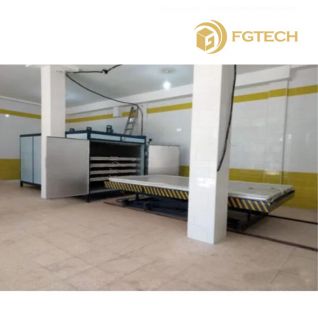 Horizontal Industrial Glass Laminating Machine EVA Film Laminating Furnace for Double Glass and Triple Glass