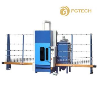 Fgs-Vs2000 Vertical Automatic Glass Sandblasting Machine with Automatic Gun and Manual Gun