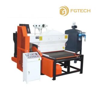 FGS-HS3100 High Speed Horizontal Glass Sandblasting/Frosting Machine  With Electric Pulse Dust Remover Function